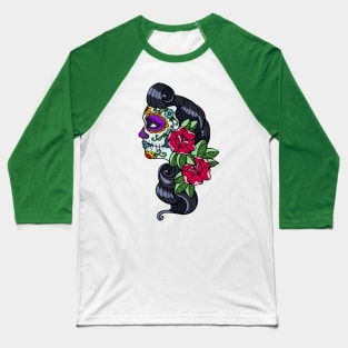 Day of the Dead Baseball T-Shirt